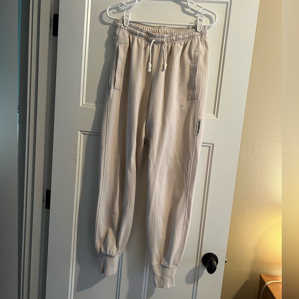 Nike Dri-FIT Beige Joggers
